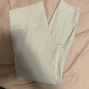 Light gray lululemon leggings size 14